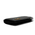 HERMES EUGENIE BLACK BOX CALF CLUTCH BAG 1976 CIRCLE F GOLD HARDWARE 90340130