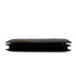 HERMES EUGENIE BLACK BOX CALF CLUTCH BAG 1976 CIRCLE F GOLD HARDWARE 90340130