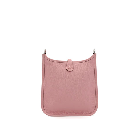 HERMES EVELYNE AMAZON TPM ROSE SAKURA TAURILLON CLEMENCE SHOULDER BAG 2024 W STAMP 90340365