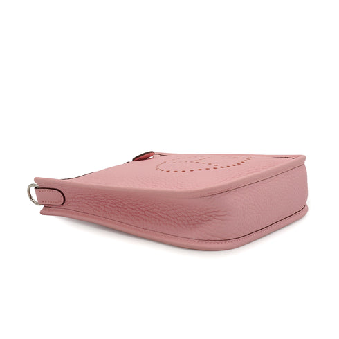 HERMES EVELYNE AMAZON TPM ROSE SAKURA TAURILLON CLEMENCE SHOULDER BAG 2024 W STAMP 90340365