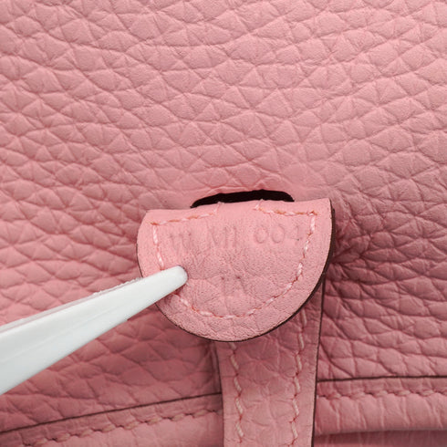 HERMES EVELYNE AMAZON TPM ROSE SAKURA TAURILLON CLEMENCE SHOULDER BAG 2024 W STAMP 90340365
