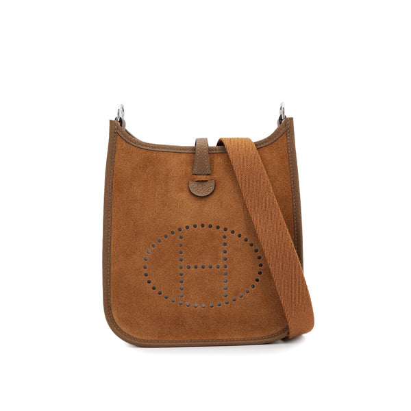 HERMES EVELYNE TPM AMAZON GOLD ALEZAN GRIZZLY SHOULDER BAG 2024 W STAMP 90313417