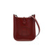 HERMES EVELYNE TPM ROUGE H BOX CALF SHOULDER BAG 2002 SQUARE F 90327386