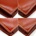 HERMES FACO BRIQUE BOX CALF CLUTCH BAG 1989 CIRCLE S 90345155