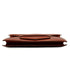 HERMES FACO BRIQUE BOX CALF CLUTCH BAG 1989 CIRCLE S 90345155