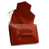 HERMES FACO BRIQUE BOX CALF CLUTCH BAG 1989 CIRCLE S 90345155