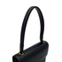 HERMES FONSBELLE BLACK BOX CALF SHOULDER BAG 1966 V STAMP GOLD HARDWARE 90326845