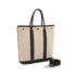 HERMES GARDEN FILE PM TOILE H BUFFLE MARRON TOTE SHOULDER BAG 2004 SQUARE H 90332565