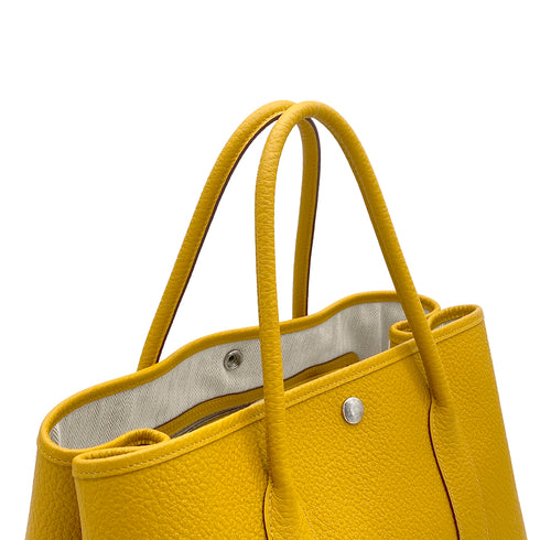 HERMES GARDEN PARTY 36 PM JAUNE AMBRE COUNTRY TOTE BAG 2018 C STAMP 90327066