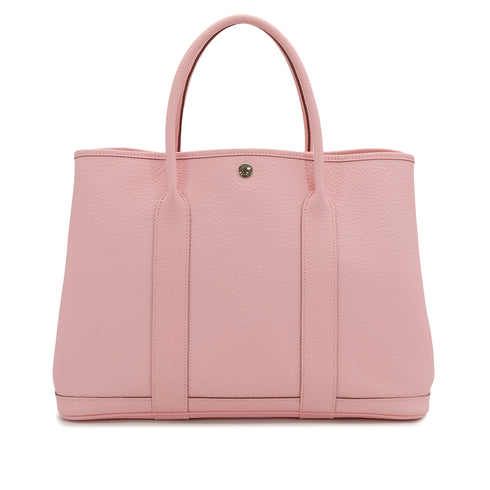 HERMES GARDEN PARTY 36 PM ROSE SAKURA COUNTRY TOTE BAG 2015 T STAMP 90330999