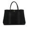 HERMES GARDEN PARTY PM BLACK TOILE OFFICIER HAND SHOULDER BAG 2003 SQUARE G 90326847