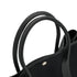 HERMES GARDEN PARTY PM BLACK TOILE OFFICIER HAND SHOULDER BAG 2003 SQUARE G 90326847