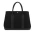 HERMES GARDEN PARTY PM BLACK TOILE OFFICIER HAND SHOULDER BAG 2005 SQUARE I 90326202