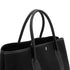 HERMES GARDEN PARTY PM BLACK TOILE OFFICIER NEGONDA HAND BAG 2004 SQUARE H 90315014