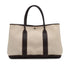 HERMES GARDEN PARTY PM MARRON TOILE H BUFFLE TOTE BAG 2004 SQUARE H 90332564