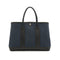 HERMES GARDEN PARTY TPM BLACK DENIM FONC BUFFLE SKIPPER TOILE H HAND BAG 2012 SQUARE P 90335887