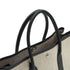 HERMES GARDEN PARTY TPM BLACK TOILE H VEAU NEGONDA HAND SHOULDER BAG 2006 SQUARE J 90334861