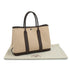 HERMES GARDEN PARTY TPM MARRON TOILE H HAND BAG 2014 SQUARE R 90346656