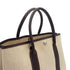 HERMES GARDEN PARTY TPM MARRON TOILE H HAND SHOULDER BAG 2004 SQUARE H 90317619