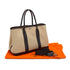 HERMES GARDEN PARTY TPM MARRON TOILE H HAND SHOULDER BAG 2005 SQUARE I 90334297