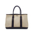 HERMES GARDEN PARTY TPM MARRON TOILE H VEAU NEGONDA HAND SHOULDER BAG 2005 SQUARE I 90324741
