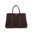 HERMES GARDEN PARTY TPM MARRON TOILE OFFICIER TOTE BAG 2004 SQUARE H 90335150