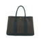 HERMES GARDEN PARTY TPM VERT DE GRIS BLUE DE PRUSSE TOILE CHEVRON VEAU NEGONDA HAND BAG 2015 T STAMP 90341719