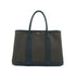 HERMES GARDEN PARTY TPM VERT DE GRIS BLUE DE PRUSSE TOILE CHEVRON VEAU NEGONDA HAND BAG 2015 T STAMP 90341719