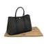 HERMES GARDEN PARTY TPM VERT DE GRIS BLUE DE PRUSSE TOILE CHEVRON VEAU NEGONDA HAND BAG 2015 T STAMP 90341719
