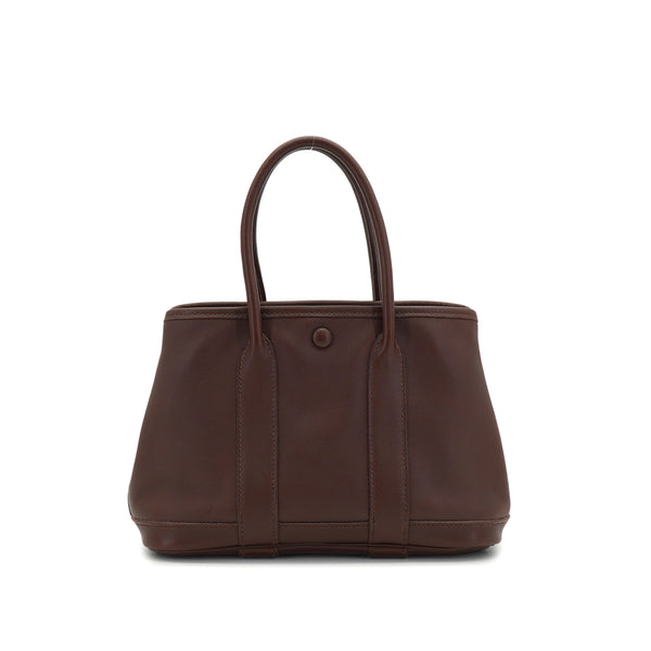 HERMES GARDEN PARTY TWILLY TTPM HAVANE VEAU GULLIVER HAND BAG 2005 SQUARE I 90331661