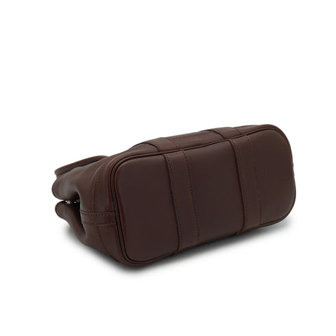 HERMES GARDEN PARTY TWILLY TTPM HAVANE VEAU GULLIVER HAND BAG 2005 SQUARE I 90331661
