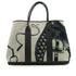 HERMES GARDEN PARTY VOYAGE GM BLACK TOILE H NEGONDA HAND BAG 2024 W STAMP 90340479