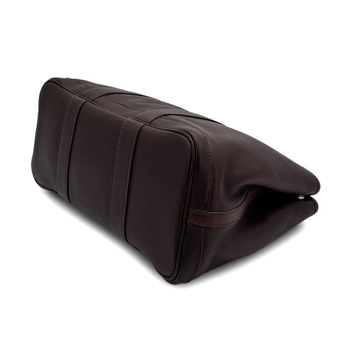 HERMES GARDEN PARTY TWILLY TPM HAVANE SWIFT HAND BAG 2005 SQUARE I 90312926