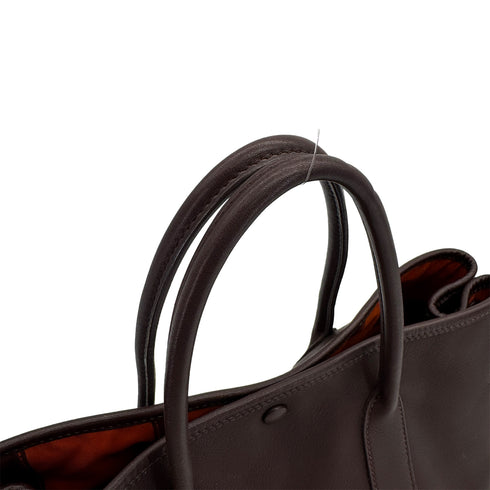 HERMES GARDEN PARTY TWILLY TPM HAVANE SWIFT HAND BAG 2005 SQUARE I 90312926
