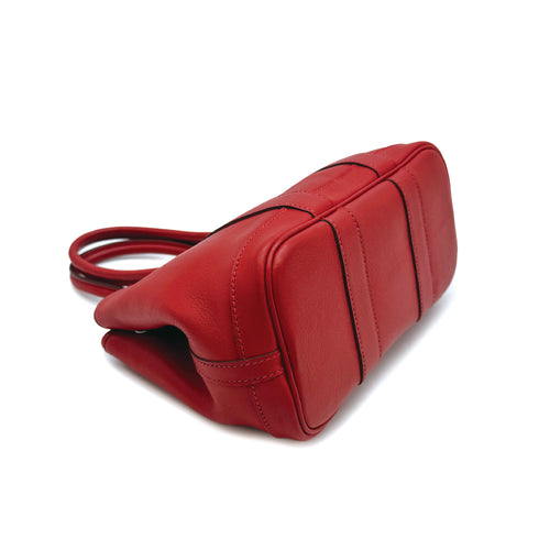 HERMES GARDEN TWILLY TTPM VERMILION SWIFT HAND BAG 2006 SQUARE J 90315018