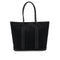 HERMES GARDEN ZIP MM BLACK TOILE OFFICIER VEAU NEGONDA TOTE BAG 2009 SQUARE M 90325645