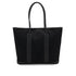 HERMES GARDEN ZIP MM BLACK TOILE OFFICIER VEAU NEGONDA TOTE BAG 2009 SQUARE M 90325645