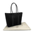 HERMES GARDEN ZIP MM BLACK TOILE OFFICIER VEAU NEGONDA TOTE BAG 2009 SQUARE M 90325645