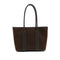 HERMES GARDEN ZIP PM CHOCOLAT TOILE OFFICIER VEAU NEGONDA TOTE BAG 2009 SQUARE M 90341920