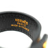 HERMES GLOVE HOLDER CHARM BLACK GOLD BOX CALF ACCESSORY 90333896