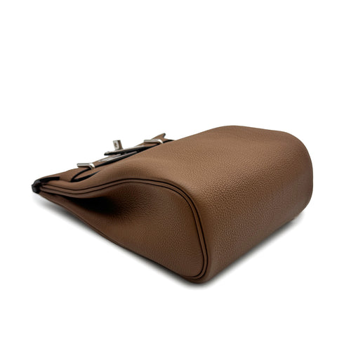 HERMES HAC A DOS PM ALEZAN TOGO SHOULDER BAG 2024 W STAMP PALLADIUM HARDWARE 90324447