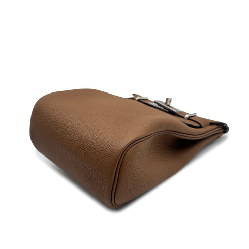 HERMES HAC A DOS PM ALEZAN TOGO SHOULDER BAG 2024 W STAMP PALLADIUM HARDWARE 90324447