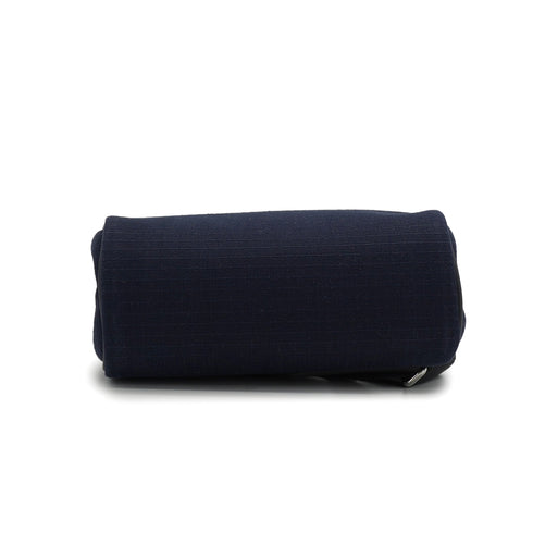 HERMES HAC A DOS PM CABAN BLEU MARINE TOILE BIVOUAC CANVAS VEAU SWIFT SHOULDER BAG 2024 W STAMP PALLADIUM HARDWARE 90339211