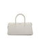 HERMES PARIS BOMBAY 27 WHITE VEAU EPSOM HAND BAG 2006 SQUARE J PALLADIUM HARDWARE 90343324