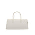 HERMES PARIS BOMBAY 27 WHITE VEAU EPSOM HAND BAG 2006 SQUARE J PALLADIUM HARDWARE 90343324