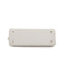 HERMES PARIS BOMBAY 27 WHITE VEAU EPSOM HAND BAG 2006 SQUARE J PALLADIUM HARDWARE 90343324