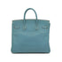 HERMES HAUT A COURROIES 28 BLUE JEAN VEAU EPSOM HAND BAG 2007 SQUARE K PALLADIUM HARDWARE 90347755