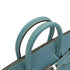 HERMES HAUT A COURROIES 28 BLUE JEAN VEAU EPSOM HAND BAG 2007 SQUARE K PALLADIUM HARDWARE 90347755