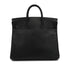 HERMES HAUT A COURROIES 32 BLACK ARDENNES HAND BAG 1995 CIRCLE Y GOLD HARDWARE 90334260