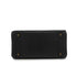 HERMES HAUT A COURROIES 32 BLACK ARDENNES HAND BAG 1995 CIRCLE Y GOLD HARDWARE 90334260